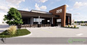 Exterior Rendering - Clearview City Center